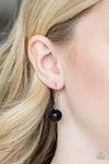Paparazzi ♥ Modern Day Malibu - Black Necklace