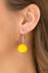 Paparazzi Summer Breezin - Yellow ♥ Necklace