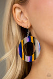 Paparazzi In Retrospect - Blue ♥ Earrings