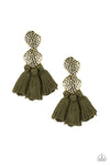 Paparazzi Tenacious Tassel - Green