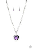 Paparazzi ♥ Flirtatiously Flashy - Purple Necklace