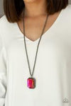 Let Your HEIR Down Multi Oil Spill Paparazzi Necklace