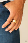 Paparazzi Sideswiped - Gold ♥ Ring