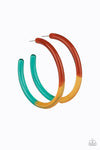 Paparazzi - Awesome Aura - Multi ♥ Earrings