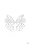 Paparazzi - Butterfly Frills - Silver