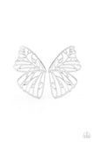 Paparazzi - Butterfly Frills - Silver