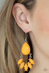Paparazzi POWERHOUSE Call - Orange ♥ Earrings