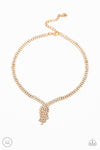 Paparazzi Ante Up - Gold ♥ Necklace