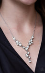 Paparazzi Accessories - Five Star Starlight - Silver Necklace