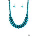 Paparazzi Caribbean Cover Girl - Blue Necklace